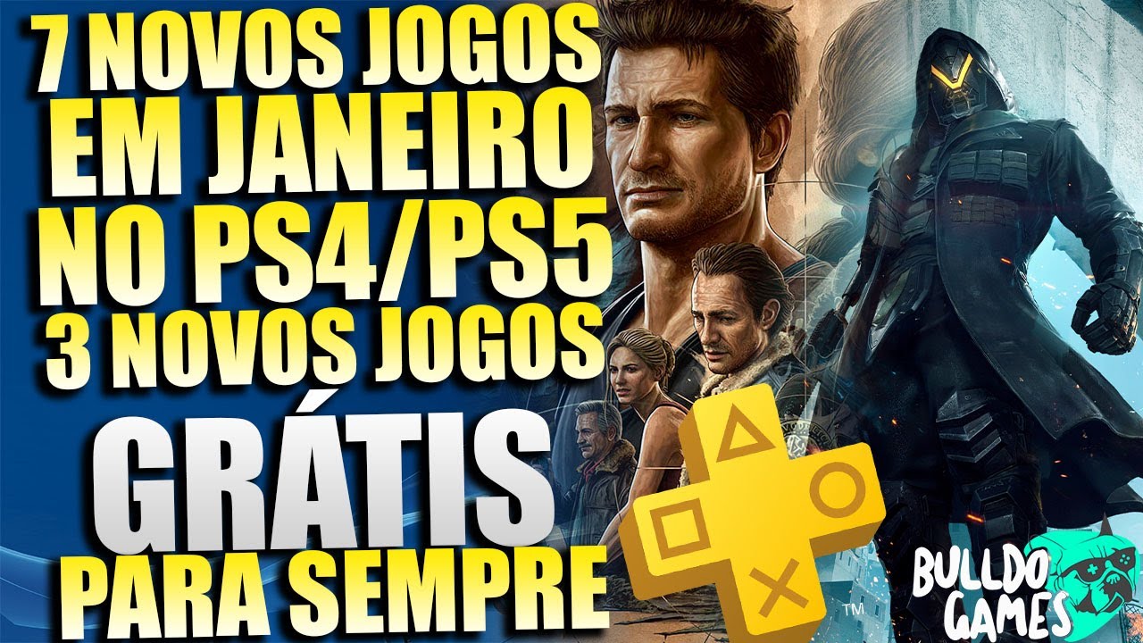 OPA! NOVOS JOGOS GRÁTIS NO PS4 e PS5! NOVO JOGO GRÁTIS DA PSN PLUS e MAIS!  