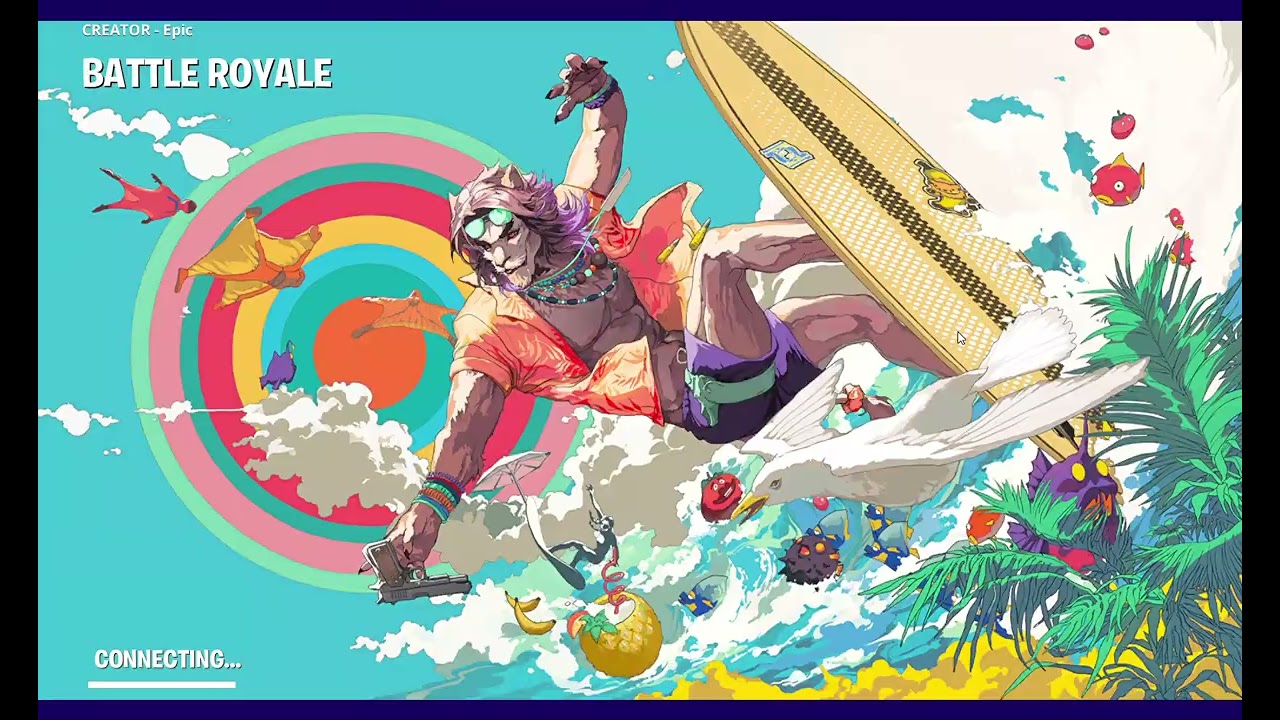 De nieuwe wapens van OG in Battle Royale testen: Combat shotgun, Nieuwe smg en de assault rifle).