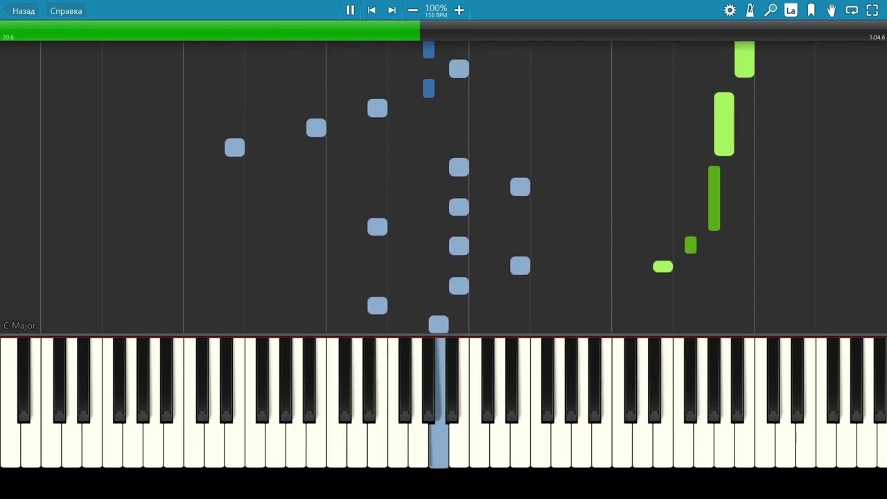 Звенит Январьская Вьюга (Из фильма 'Иван Васильевич меняет профессию') - Пианино