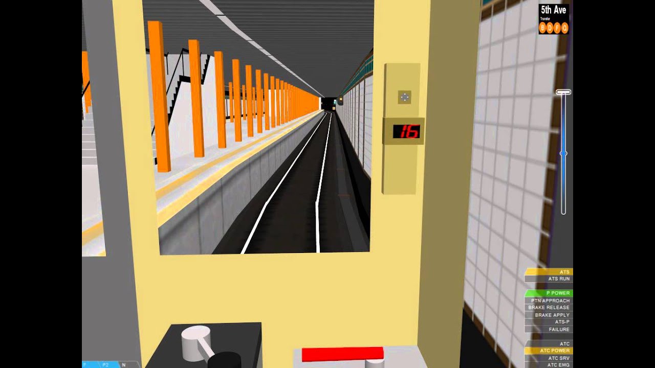 [OpenBVE HD WIP]: R62A 3D Cab on NYC Subway (7) Line - YouTube