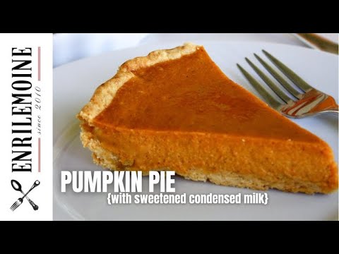 Enri's PUMPKIN PIE Recipe - YouTube