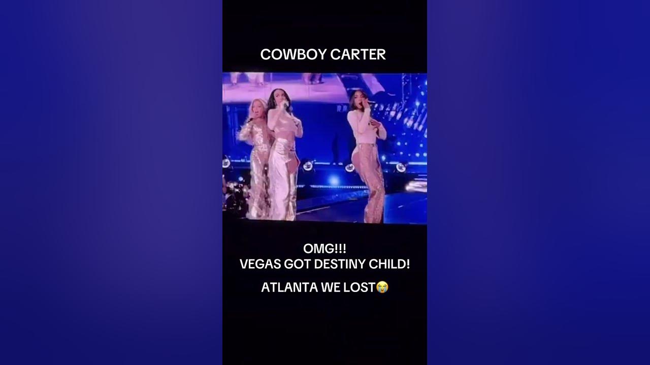 DESTINY CHILD 😩😳🤯#cowboycartertour #distinyschild #beyonce #cowboycartertour #kellyrowland