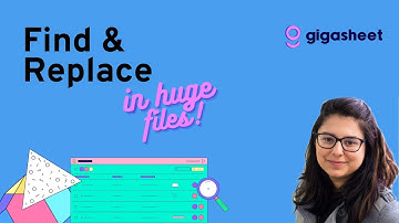 Find & Replace In Huge Spreadsheets, Too Big For Excel