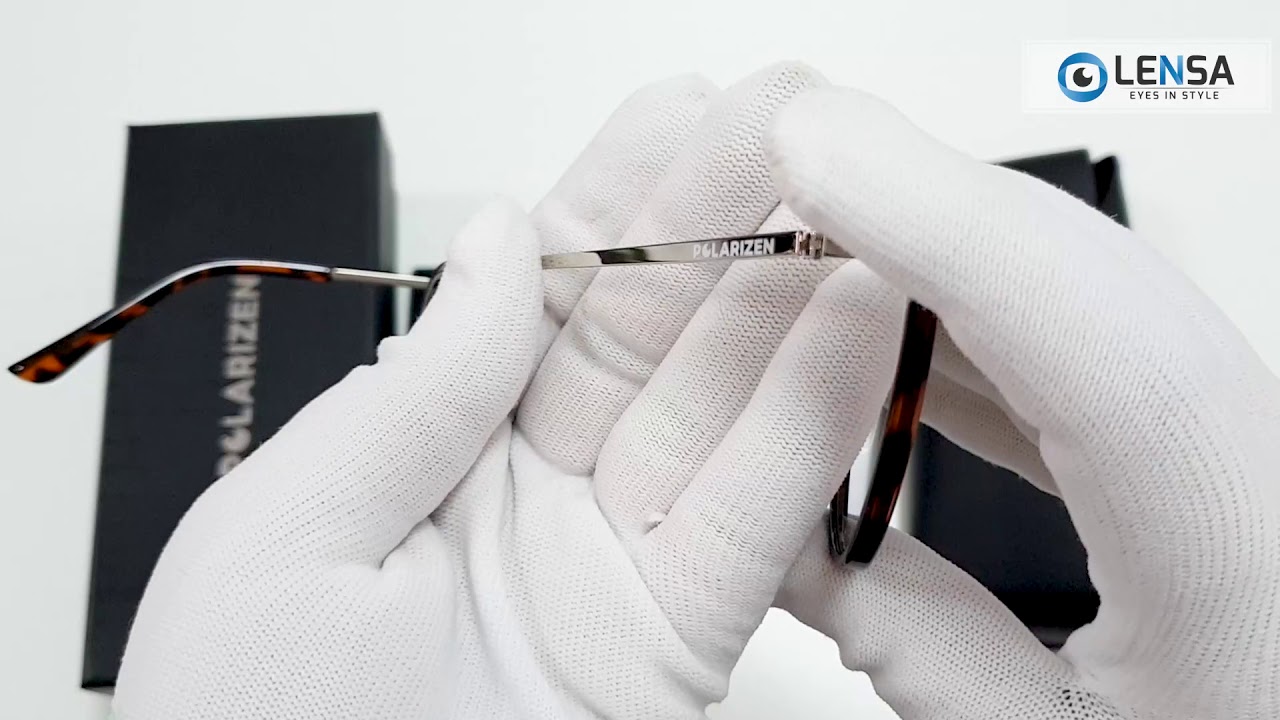 Prezentare rame ochelari de vedere dama Polarizen TR1726 C3  – LENSA.RO