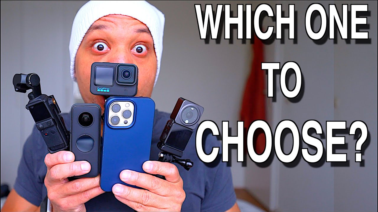 Best Vlog Camera For You to Buy? Dji Action 2 vs iPhone 13 Pro vs Dji