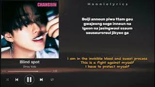 Stray kids | Blind spot | lyrics rom/eng