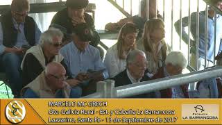 13-09-17 Nota Marcelo Mc Grech - Estancia y Cabaña La Barrancosa - Lazzarino, Santa Fe