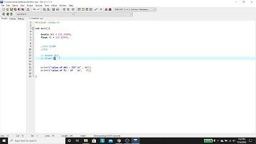 C Programlama ders 06 (degisken tipleri - 04)(double ve float)