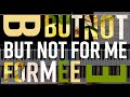 【バット・ノット・フォー・ミー】But Not For Me: Jazz piano improvisation with visual keys
