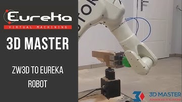 Robot Kawasaki - ZW3D  | Eureka Virtual Machining 8.5