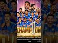 ICC Men's T20 World Cup, 2026 # India win the match #