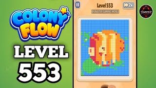 Colony Flow New Update Level 553 Gameplay Walkthrough Solution
