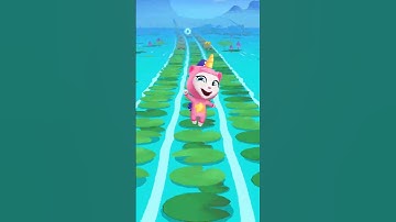 Talking Tom Gold Run Funny Fails Unicorn Android iOS Gameplay #talkingtom #shortfeed #shorts