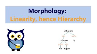 Morphology: Linearity, hence Hierarchy