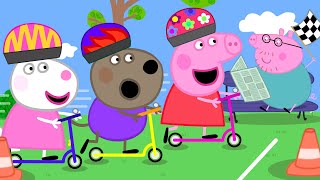 Peppa Pig in Hindi - Skootar Chalaana Seekhana - हिंदी Kahaniya - Hindi Cartoons for Kids