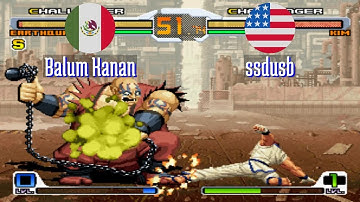 FT5 @svcsplus: Balum Kanan (MX) vs ssdusb (US) [SNK vs Capcom Chaos Super Plus svc Fightcade] Nov 30