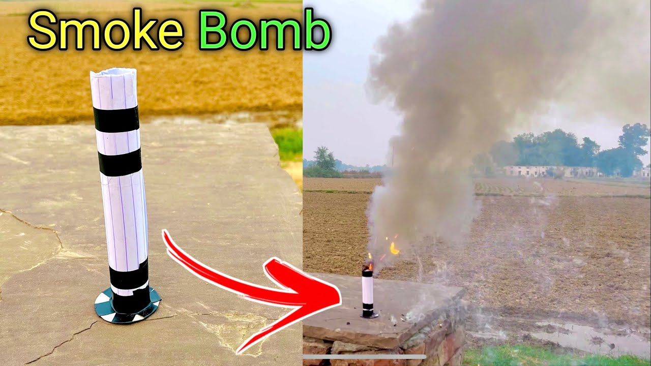 How To Make Crackers At Home How To Make Smoke Bomb With Matchstick