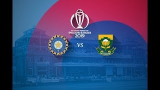 INDIA VS SOUTH AFRICA LIVE CRICKET MATCH TODAY WORLD CUP 2019 LIVE IND VS SA LIVE