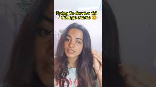 College exams came at the WORST time possible 💔 #college #exam #icsi #csstudents #viral