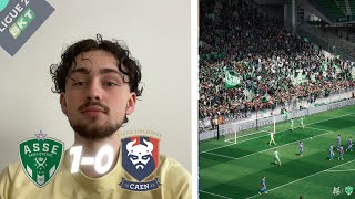 UNE VICTOIRE AU RÉALISME ! (ASSE 1-0 CAEN ) LE PLUS IMPORTANT C’EST LES 3 PTS !