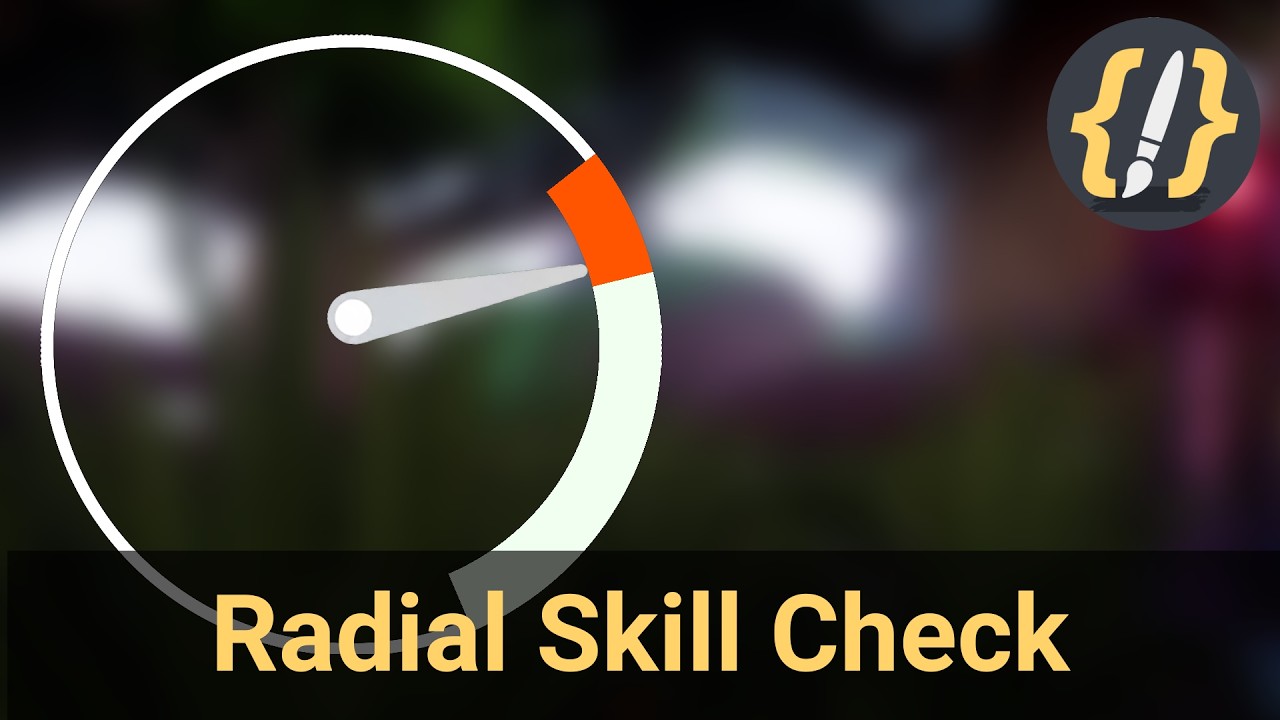 Radial Skill Check demo