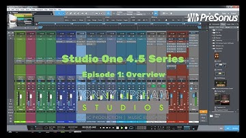 Studio One 4.5 Series Episode 1: Overview
