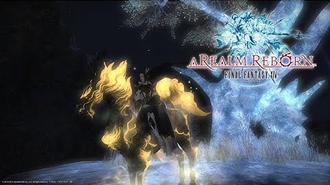 Final Fantasy XIV A Realm Reborn - A Legend for a Legend (Kirin Mount Obtained)