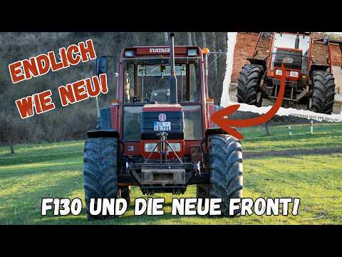 Fiatagri F130 wie NEU! ✨ Neue Frontmaske & der Kampf gegen das Wasser im Chassis!