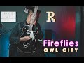 Fireflies  owl city  electric guitar cover