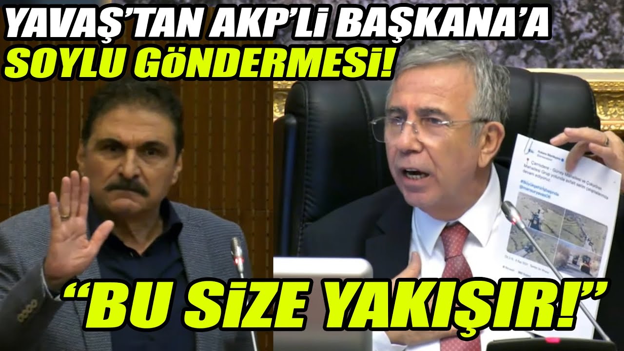 Mansur Yavaş'tan AKP'li başkana Soylu göndermesi! 