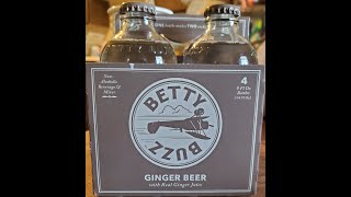 Betty Buzz Ginger Beer Review