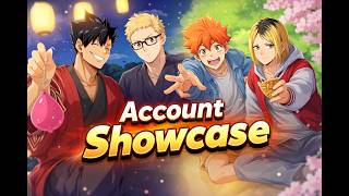 New Code! Account Showcase - HAIKYU! FLY HIGH