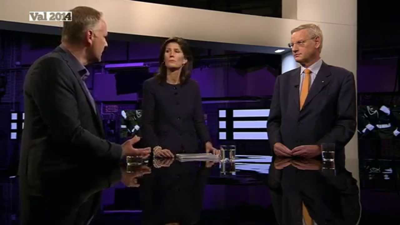 SVT Agenda: Carl Bildt (M) vs Jonas Sjöstedt (V) i EU-debatt