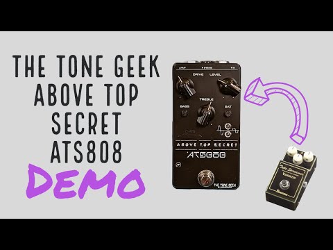 The Tone Geek Above Top Secret ATS808 (Clone of the Ibanez