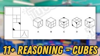 11+ Spatial Reasoning: Dice Nets Made Easy! screenshot 5