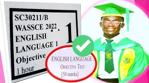 WASSCE 2022 ENGLISH LANGUAGE PAST QUESTIONS AND ANSWERS