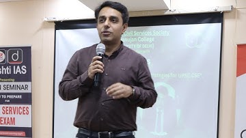 Great seminar #Abhishek Sharma Drishti IAS panelists #drishtiiasmockinterview#seminar#abhisheksharma