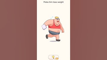 Delete Puzzle: Erase One Part 🔥Make him lose weight 😁 #shorts #youtubeshorts #youtube