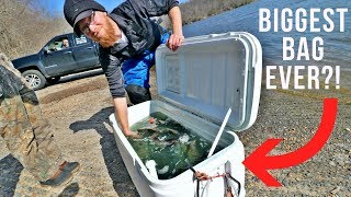 I STILL Can't Believe It || We Caught MONSTERS || Jon Boat Bass Fishing Tournament #2