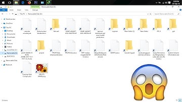 cara mengembalikan file yang terkena virus shorcut
