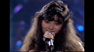 本田美奈子 / ザ・ヴァージン・コンサート (WTP-90386, LP) 帯付
