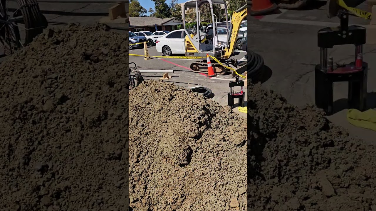 Hydrojet main line, making pipe ready for trenchless replacement 