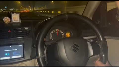 Swift Dezire Tour S Speed lock open Trail