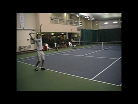 Benoit Paradis College Tennis Video