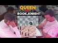 Queen vs Rook and Knight Endgame | Sceptre FIDE Rapid Rating Chess Tournament