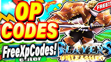 ALL 50 NEW *SECRET* UPDATE CODES in SLAYERS UNLEASHED CODES! (Slayers Unleashed Codes) ROBLOX 2022