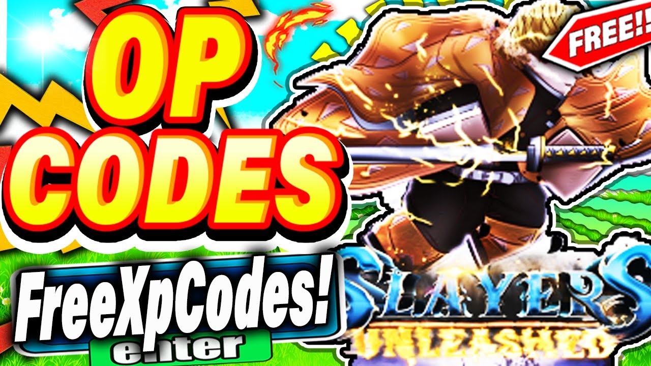 All New *SECRET* OP Codes in Slayers Unleashed ROBLOX 2022