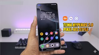Tema HyperOS Terbaik! Rasa Pixel dan iOS Yang Keren, Kustomisasi Widgetnya Menarik