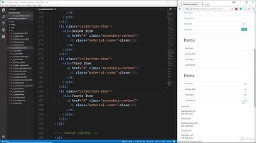 Materialize CSS from Scratch: Lesson 10 - Collections  Badges