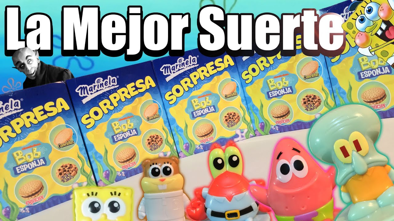 MI MEJOR APERTURA!!! | Abriendo Cajitas Marinela de Bob Esponja